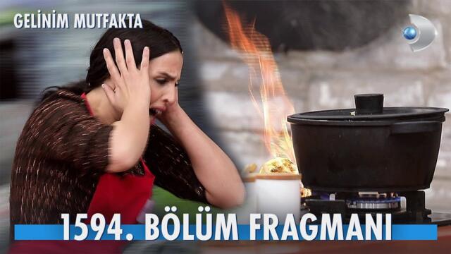 Gelinim Mutfakta 1594. Bölüm Fragmanı | Stüdyoda yangın çıktı!