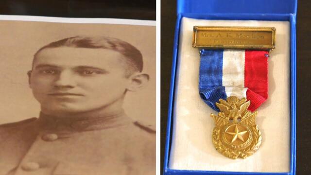 Gold Star Medal Found in Vault Returned to Soldier's Family