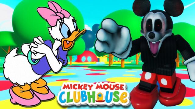 Daisy Duck KIDNAPPED by EVIL Mickey Mouse in Roblox Mickey Mouse Clubhouse RP Adventure