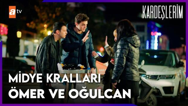 Oğulcan ve Ömer'den sokak lezzetleri denemesi - Kardeşlerim 47. Bölüm