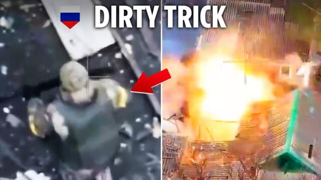 Russian sabotage unit disguised as Ukrainian soldiers is taken out