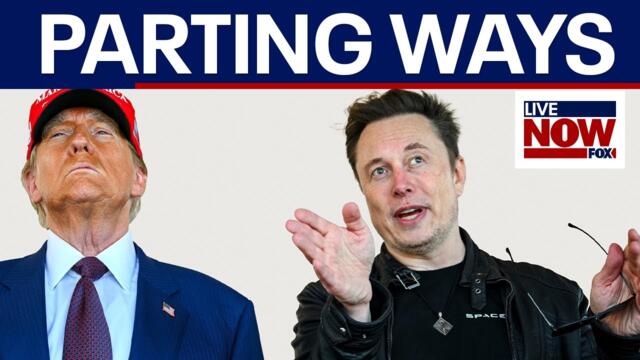 BREAKING: President Trump and Elon Musk to part ways
