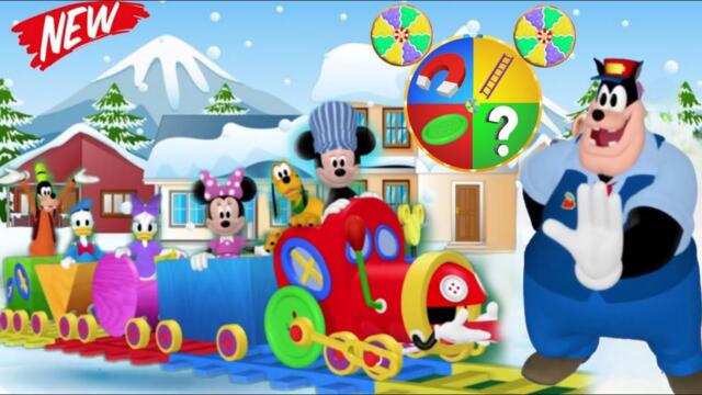 Mickey's Train Station  Oh Toodles Compilation  | Mickey Mouse Clubhouse