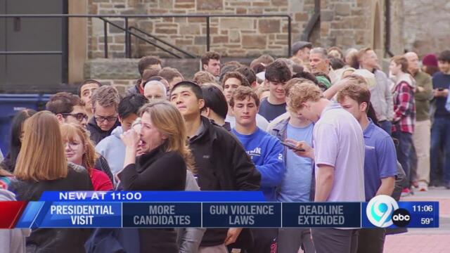 Former President Obama visits Hamilton College for a conversation
