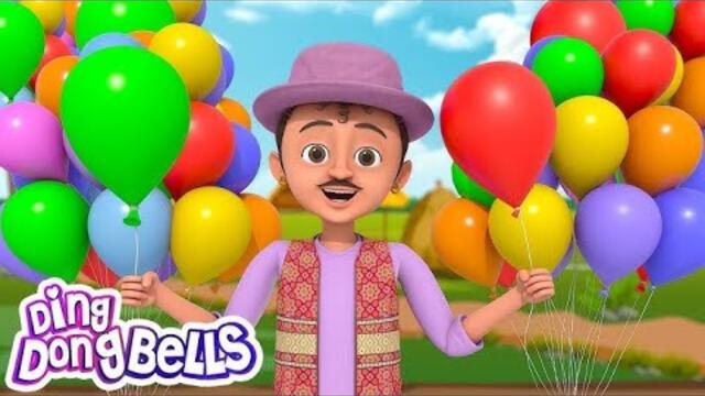 गुब्बारे लाया हूं | Gubbare laya hoon | Hindi poems | nursery rhymes for kids #gubbarewala#chuchutv