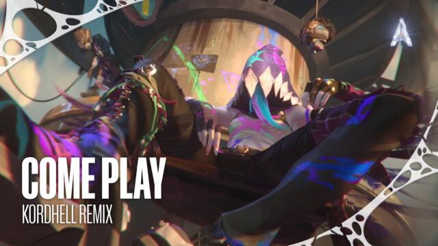 Stray Kids, Young Miko, Tom Morello - "Come Play (Kordhell Remix)" (Arcane S2) [Official Visualizer]