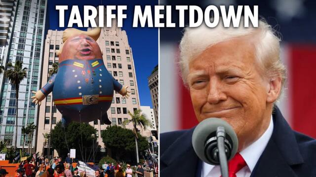 Trump’s tariffs bring hundreds of thousands out in mass protests