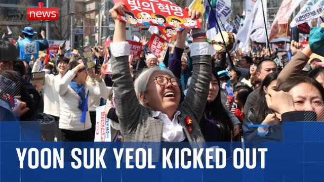 South Korea's president removed from office