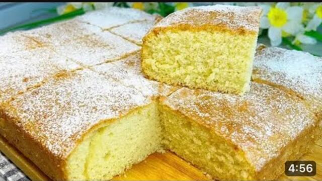 Стакан молока и 15 минут! Легкий пирог к чаю готов! Простой рецепт пирога на горячем молоке!