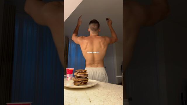 100 г белка в панкейках, быстрый рецепт.