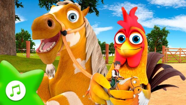 Зенон и Перчерон | Детские песни на русском | На ферме у Зенона