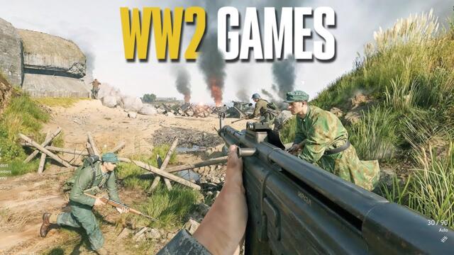 17 Best WORLD WAR 2 Games You NEED to Play