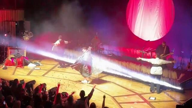 Olly Alexander got up close and personal with fans during Bristol Beacon concert