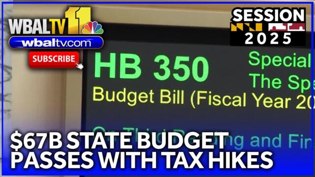 Session's last day passes budget with tax, fee hikes
