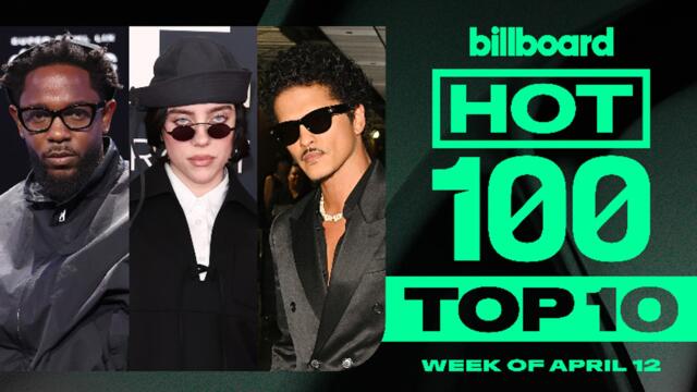 Billboard Hot 100 Top 10 Countdown For April 12, 2025 | Billboard News