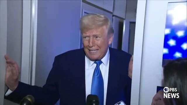 WATCH: Trump addresses tariff policy as market futures crash