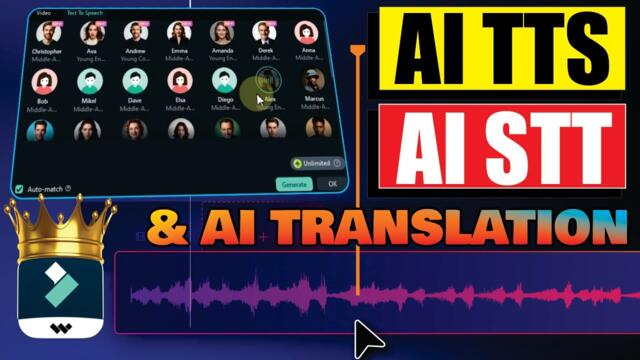 Filmora 14 Complete Tutorial for Beginners – Chapter 7: AI Translation, TTS & Subtitles