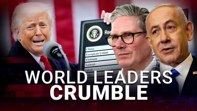 Trump’s tariff triumph as a mind-blowing 50 world leaders beg to negotiate with the president