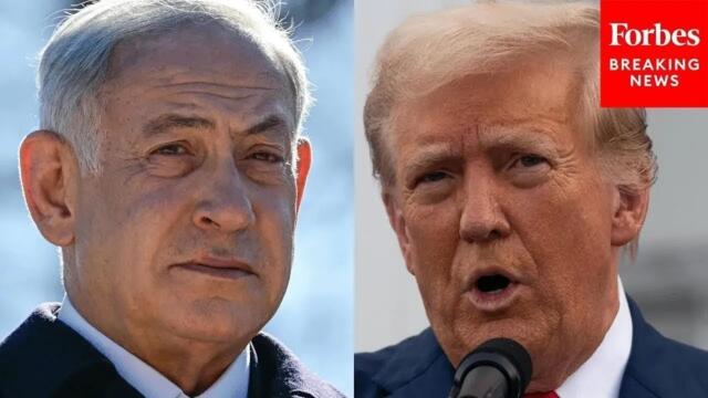 President Trump Previews Meeting Tomorrow With Israeli Prime Minister Benjamin Netanyahu