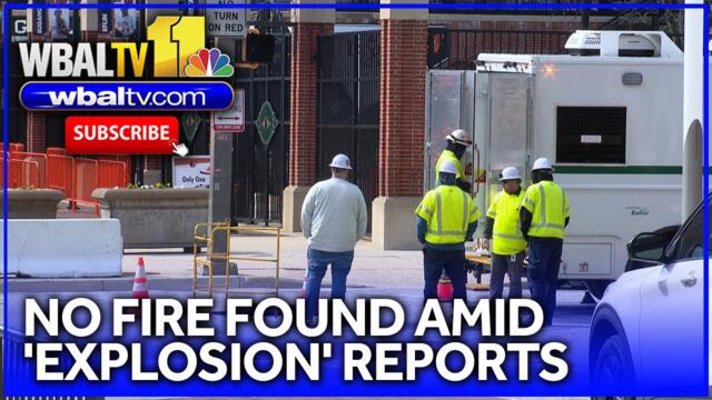 No fire found amid reports of manhole cover explosion