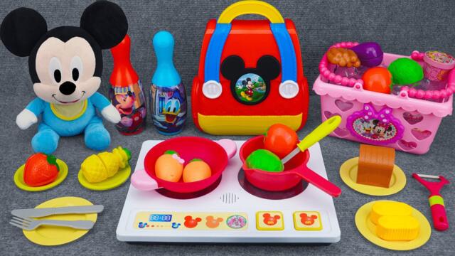 Satisfying with Unboxing Disney Mickey Mouse Kitchen Playset | Review Toys ASMR