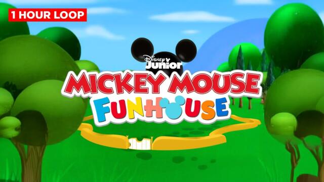 Mickey Mouse Funhouse Theme Song | 1 Hour Loop