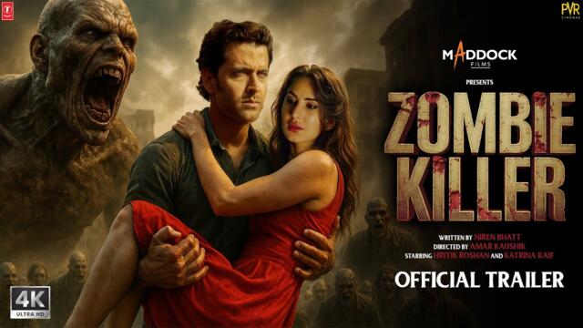 ZOMBIE KILLER - Trailer | Hrithik Roshan | Katrina Kaif | Rakesh Roshan | New Movie Trailer 2025