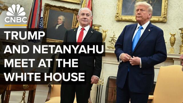President Trump and Israel's Prime Minister Netanyahu speak from the Oval Office — 4/7/2025