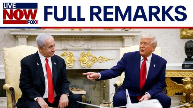 FULL: President Trump, Israeli PM Netanyahu speak from White House