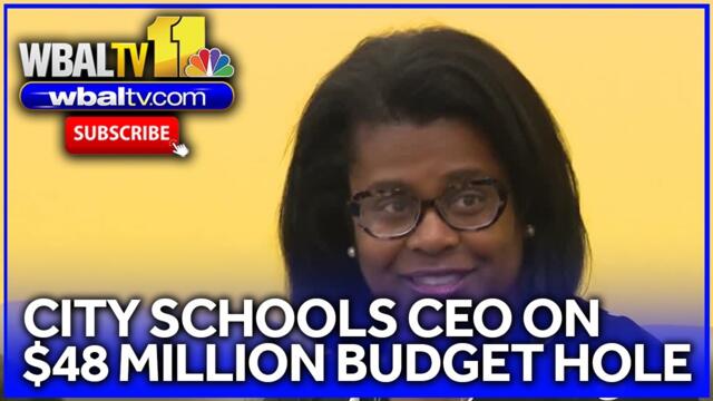 Baltimore City Schools CEO discusses $48 million budget gap