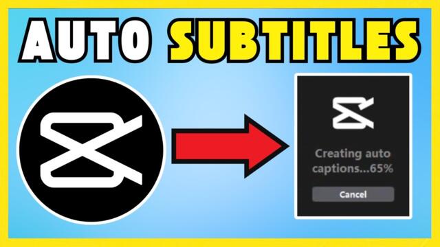 How To Auto Generate Subtitles In CapCut PC [IN ONE CLICK]