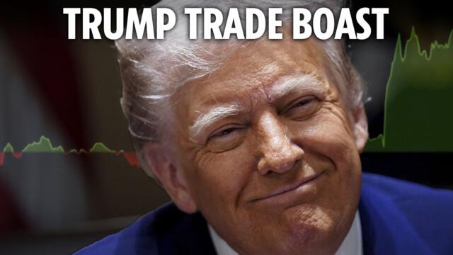 Trump celebrates ‘biggest day in history’ after slapping China with 145% tax