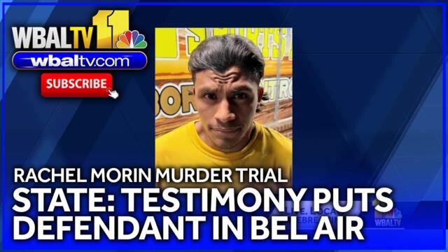 Prosecution: Defendant was in Md. around time of Morin's killing