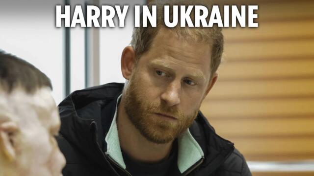 Prince Harry makes surprise visit to Ukraine war victims in Lviv