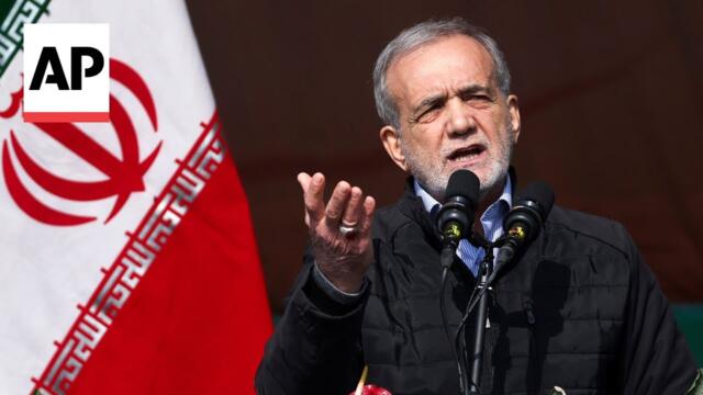 Iran’s president insists Tehran does not seek a nuclear bomb