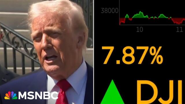 ‘The president blinked’: Was Trump warned he could kick off a DEPRESSION with his tariffs?