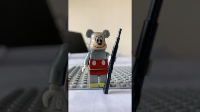 LEGO Mickey Mouse with a Sniper?! | Funny Toy Animation Short