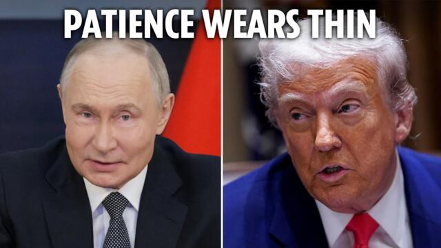 Raging Trump tells Putin ‘get moving’ on Ukraine peace deal - but will Vlad listen?