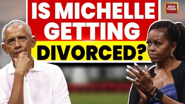 Michelle Obama Opens Up About Divorce Rumours | Barack Obama | US President | India Today