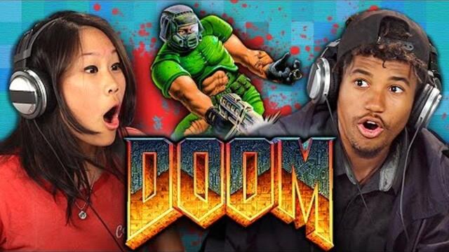 DOOM (1993 ORIGINAL GAME) (Teens React: Retro Gaming)