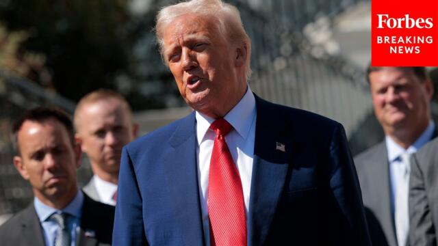 BREAKING NEWS: President Trump Speaks To Reporters After Shock 90-Day Pause On Most Tariffs