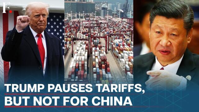 US President Trump Pauses Tariffs Hike for Most Countries for 90 Days, But Raises for China | N18G