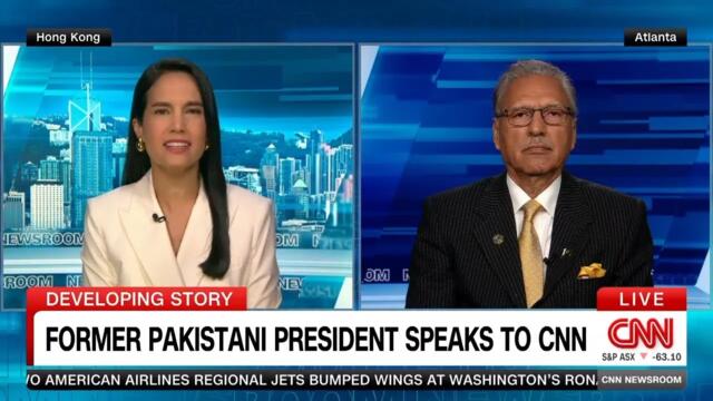 Former Pakistan President Alvi calls for return to democracy