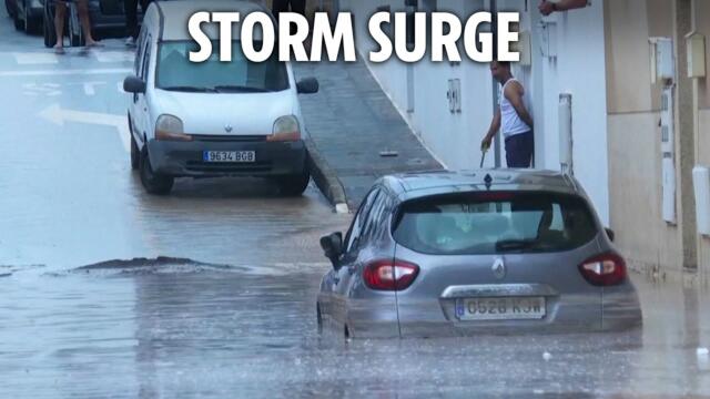 Holiday hotspot SWAMPED by floods after devastating two-hour deluge