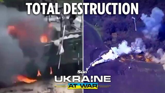 Ukraine obliterates Russian heavy armour as Putin loses '140k soldiers'