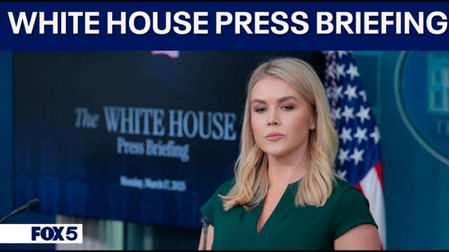 White House Press Briefing after President Trump pauses tariffs