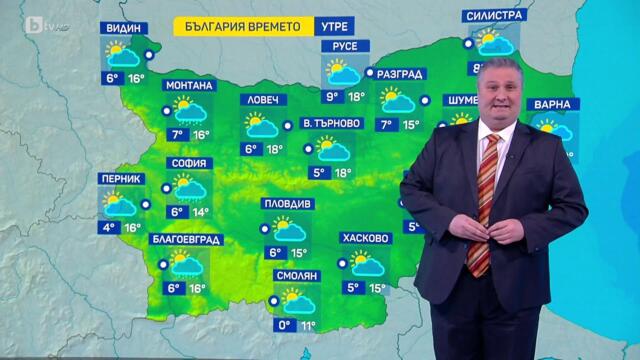 bTV Времето (13.04.2025 г. – централна емисия)