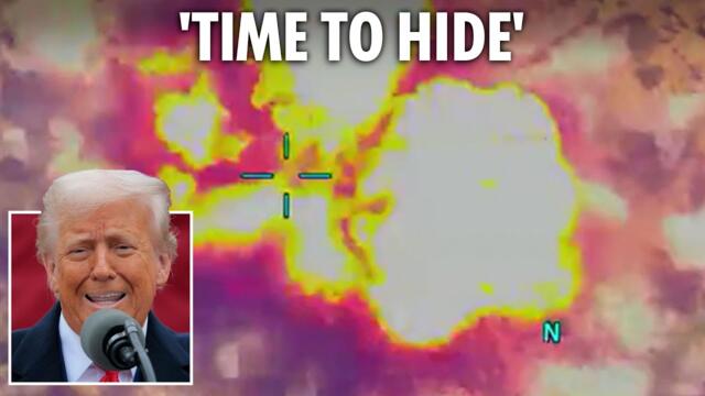 Trump shares deadly explosion video in chilling threat to Houthis