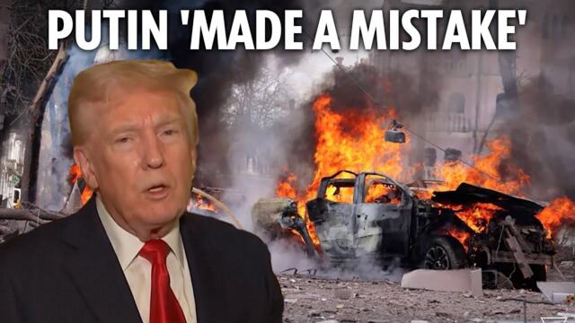 Trump says 'terrible' Sumy strike 'was a mistake' as he slams Putin over deadly attack