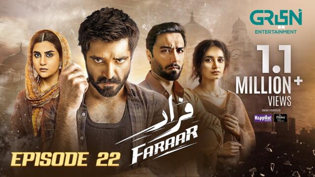 Faraar Episode 22 (Subtitles) 13th April 2025 - Hamza Ali Abbasi - Ahmed Ali Akbar - Sohai Ali Abro
